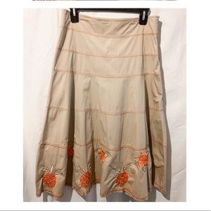 Faith Resortwear khaki maxi skirt